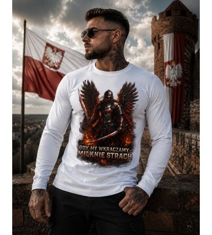 LONGSLEEVE PATRIOTYCZNI Milknie Strach